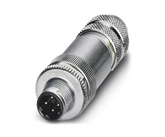 64-1291-62　Phoenix Contact SACC-M12MSD-4CON-PG 9-SH Series M12 Cable Mount Connector, 4 contacts Plug　1521261