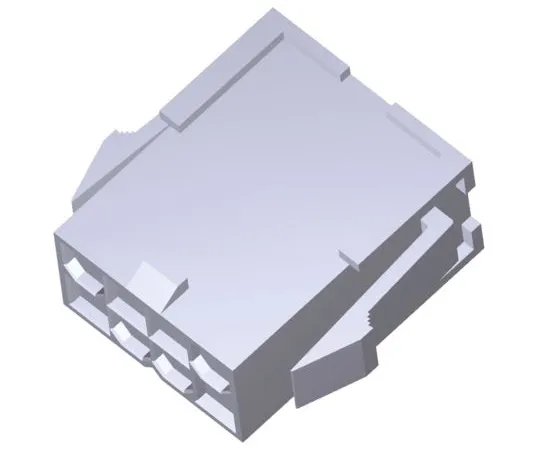 64-1342-50　TE Connectivity VAL-U-LOK Male Connector Housing, 4.2mm Pitch, 8 Way, 2 Row　1969613-8