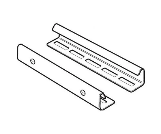 64-1282-22　Legrand Medium Duty Coupler Set Pre-Galvanised Steel Cable Tray Coupler, 25mm Depth　MRFCPG
