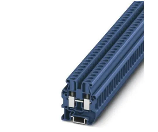 64-1376-09　Phoenix Contact, MUT 2.5 BU Series , 500 V Feed Through Terminal Block, Screw Termination　3248031