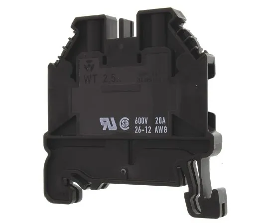 64-1340-06　Wieland ATEX, WT 2.5 Series , 1 kV Feed Through Terminal Block, Screw Termination　58.503.0055.1 - WT 2,5 SW