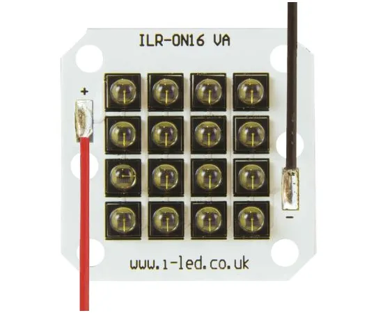 64-1272-80　ILR-IW16-85SL-SC211-WIR200. ILS, OSLON Black PowerCluster 850nm IR LED Module, PCB SMD package package　ILR-IW16-85SL-SC211-WIR200.