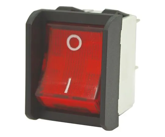 64-1278-97　Apem Double Pole Single Throw (DPST), Latching Rocker Switch Panel Mount　2641SLP/2A23621L220