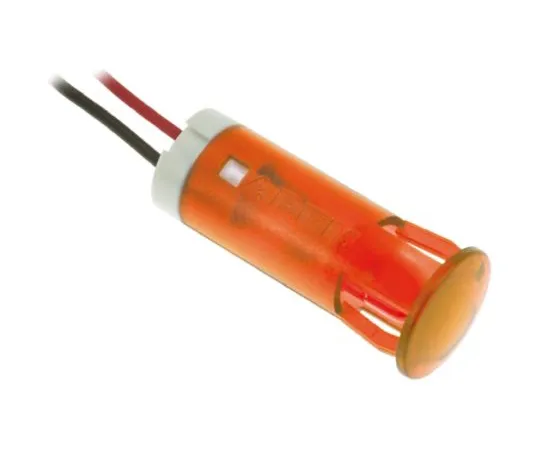 64-0675-64　Apem Orange Indicator, Lead Wires Termination, 24 V dc, 10mm Mounting Hole Size　QS103XXO24