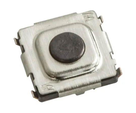 64-0669-66　Black Tactile Switch, Single Pole Single Throw (SPST) 20 mA 0.3mm Surface Mount　431183015816