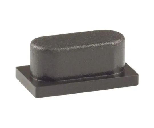 64-0682-81　Black Push Button Cap, for *** with KSA & KSL Series Sealed Tact Switch, Button　BTN K03 90