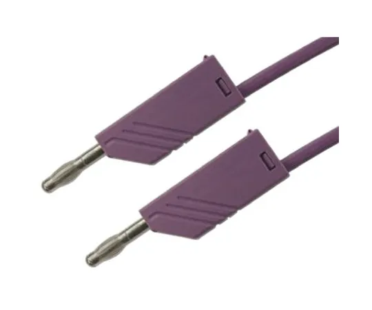 64-0681-30　Hirschmann Test & Measurement Test lead, 32A, 30 V ac, 60 V dc, Violet, 2m Lead Length　934066109