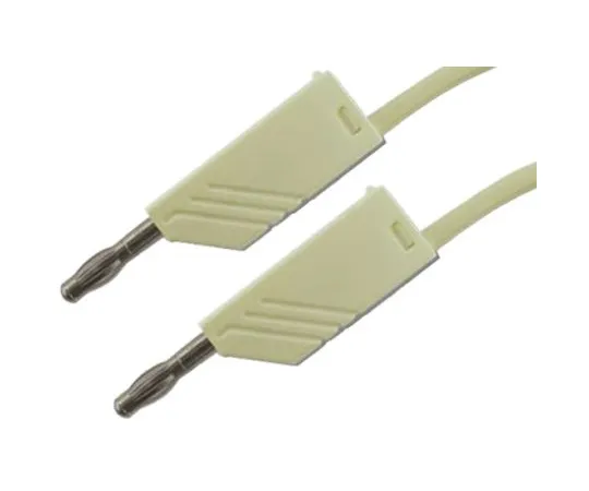 64-0681-20　Hirschmann Test & Measurement Test lead, 32A, 30 V ac, 60 V dc, White, 1m Lead Length　934063107