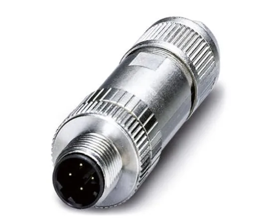 64-1291-67　Phoenix Contact SACC-M12MSD-4Q SH PN Series M12 Cable Mount Connector, 4 contacts Plug　1554513