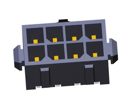 64-1277-72　TE Connectivity Micro MATE-N-LOK, 8 Way, 2 Row, Straight PCB Header　3-794632-8
