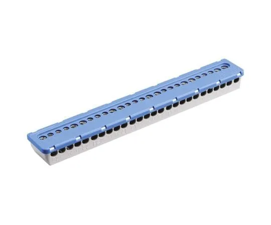 64-1339-01　Entrelec MISTRAL65 Non-F***d Terminal Block, 26 Way/Pole, Screw Terminals, 6 mm², 16 mm² Clip Mount, Nylon　1SPE007715F0735