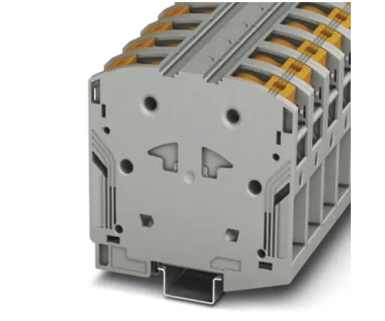 64-0671-87　Phoenix Contact, PTPOWER 95 Series , 1.5 kV Standard Din Rail Terminal, Push In Termination　3260100