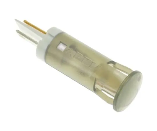 64-0675-59　Apem White Indicator, Faston, Solder Lug Termination, 24 V dc, 10mm Mounting Hole Size　QS101XXW24
