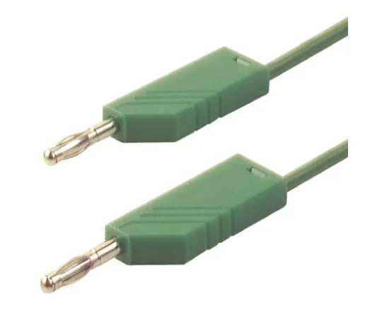 64-0681-23　Hirschmann Test & Measurement Test lead, 32A, 30 V ac, 60 V dc, Green, 2m Lead Length　934066104