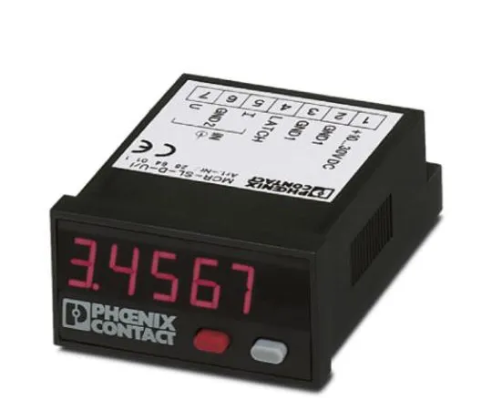 64-1291-47　Phoenix Contact 2864011 , LED Digital Panel Multi-Function Meter for Signals, 24mm x 48mm　2864011