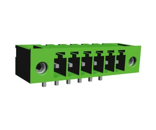 64-1410-39　TE Connectivity Buchanan, 6 Way Pluggable Terminal Block　284539-6
