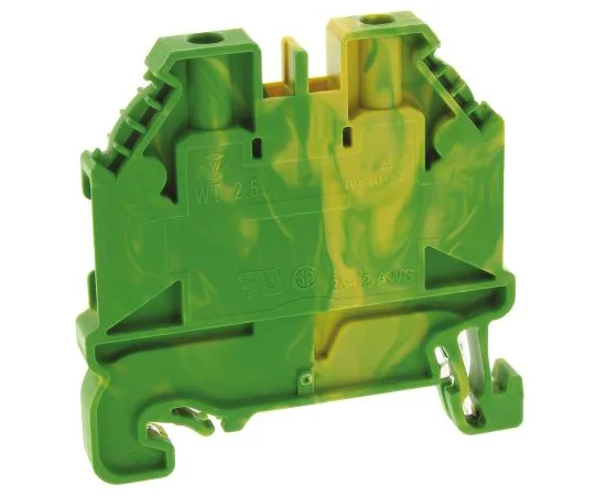 64-1340-10　Wieland ATEX, WT 2.5 PE Series , 1 kV Earth Block, Screw Termination　58.503.9055.0 - WT2,5 PE