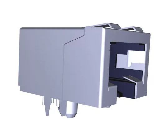 64-1407-55　TE Connectivity 35338556 Series, Female Cat3 RJ45 Socket　3-5338556-1