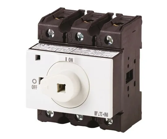 64-1312-83　3 Pole DIN Rail Non F***d Isolator Switch, 100 A, 37 kW, IP65　172837 & P3-100/XM
