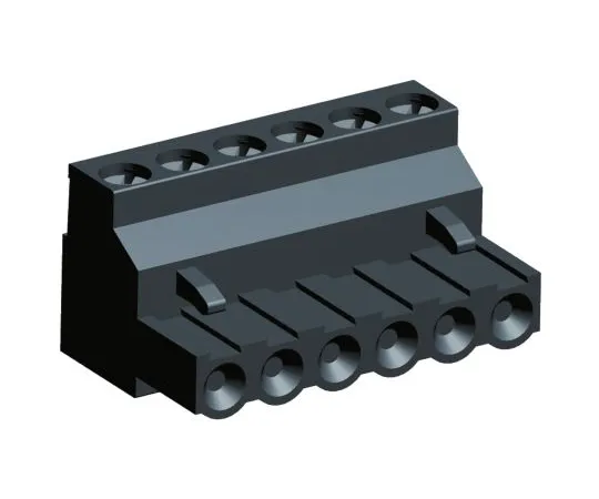 64-1411-63　TE Connectivity Buchanan, 6 Way Pluggable Terminal Block　796635-6