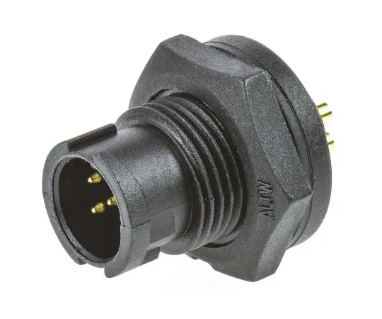 64-1340-69　Amphenol AU Series Miniature Panel Mount Connector, 5 contacts Socket　AU-05PMMS-LC7001