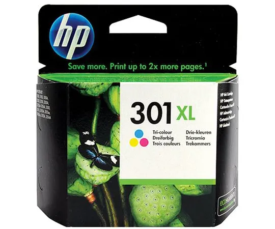 64-1330-84　Hewlett Packard 301XL Cyan, Magenta, Yellow Ink Cartridge　CH564EE