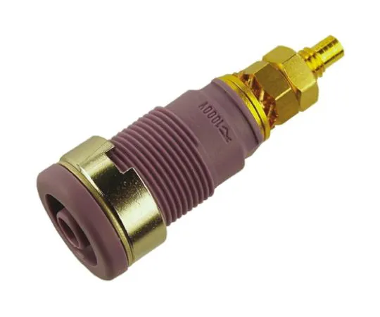 64-0681-86　Violet Female Banana Plug Solder 1000V ac/dc　972354109