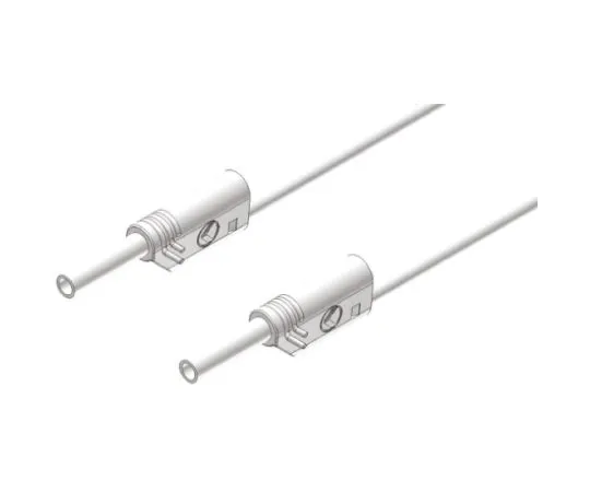 64-0682-29　Hirschmann 2 mm Test lead, 10A, 1000V ac/dc, White, 50cm Lead Length　975695707