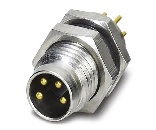64-1298-82　Phoenix Contact 1694347 Series M8 Bulkhead Mount Connector, 4 contacts Socket　1694347