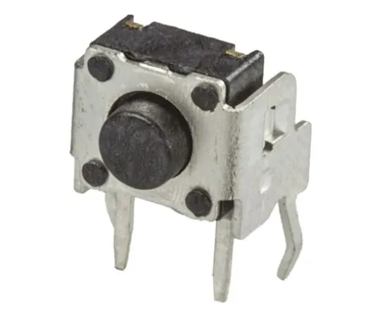 64-0669-72　Black Tactile Switch, Single Pole Single Throw (SPST) 50 mA @ 12 V dc 1.3mm Through Hole　431256038716