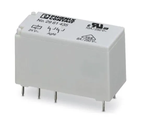 64-1292-33　Phoenix Contact REL-MR- 24AC/21-21 Series PCB Mount Interface Relay Module, DPDT　2961435