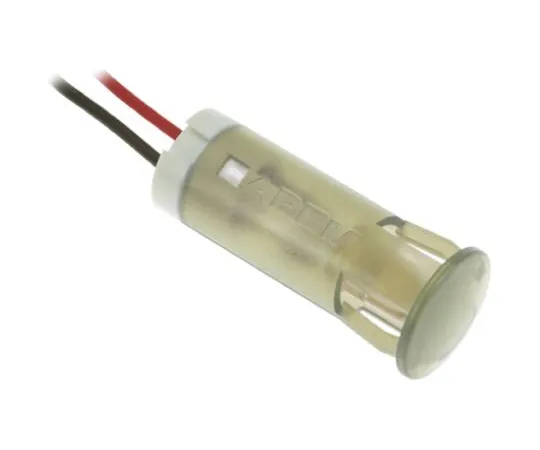 64-0675-68　Apem White Indicator, Lead Wires Termination, 24 V dc, 10mm Mounting Hole Size　QS103XXW24