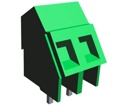 64-1412-21　TE Connectivity Buchanan, 2 Way PCB Terminal Strip　796690-2