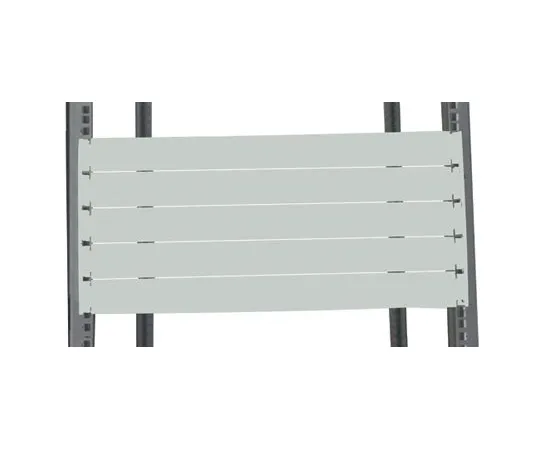 64-1294-55　19-inch Blanking Panel, 10U, Grey, Steel　802-0241