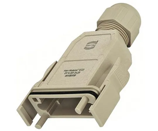 64-1312-39　Han-Modular Series Cable Mount Connector Hood　09140010420