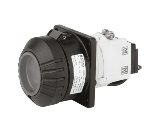 64-1337-08　CEAG GHG Series, IP54, IP66 Black Cable Mount 3P+E Heavy Duty Power Connector Socket, Rated At 32A, 415 V GHG 512　GHG 5123406R0001