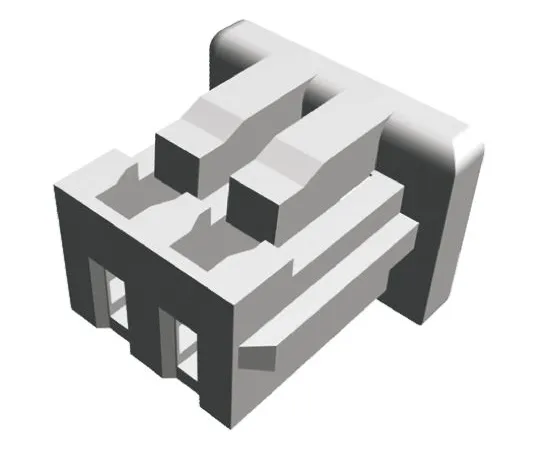 64-1261-84　TE Connectivity HPI Female Connector Housing, 1.25mm Pitch, 2 Way, 1 Row　440146-2