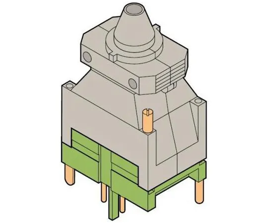 64-1304-80　Mains Test Block, Rated At 8A, 400 V　1SNA166937R1100