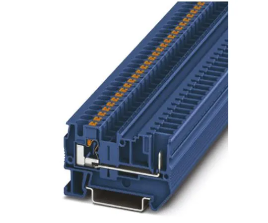 64-1376-39　Phoenix Contact, PT 4 Series , 800 V Feed Through Terminal Block, Push In Termination　3212007