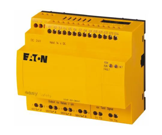64-1362-90　easySafety ES4P Series Safety Controller, 14 Safety Inputs, 8 Safety Outputs, 24 V dc　111018 & ES4P-221-DRXX1