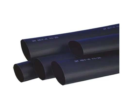 64-1339-53　3M Black Heat Shrink Tubing 38mm Sleeve Dia. x 1m Length, MDT-A Series 4.5:1 Ratio　MDTA38/12