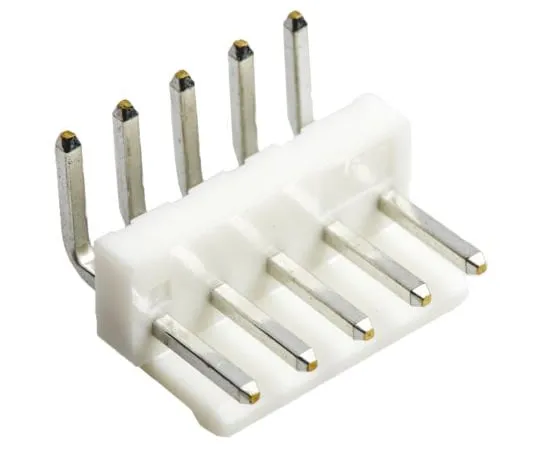 64-1403-49　JST VH B5PS, 5 Way, 1 Row, Right Angle PCB Header　B5PS-VH(LF)(SN)
