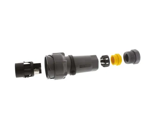 64-1323-38　Bulgin Buccaneer 7000 Series In-line Connector, 2 contacts Plug　PXP7011/02P/ST/1113