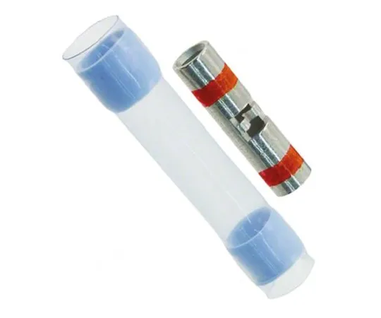64-0658-73　TE Connectivity MiniSeal Butt Wire Splice Connector, Red, Insulated 20 → 26 AWG　D-200-82