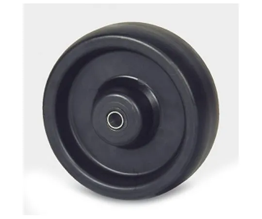 64-0680-32　Tente Synthetic Rubber Black Castor Wheels BOG080x35-Ø8, 100kg　BOG080X35-Ø8
