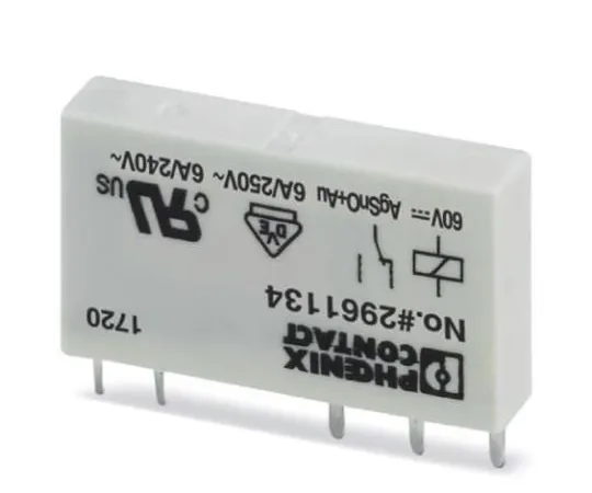 64-1292-31　Phoenix Contact REL-MR- 60DC/21AU Series PCB Mount Interface Relay Module, SPDT　2961134
