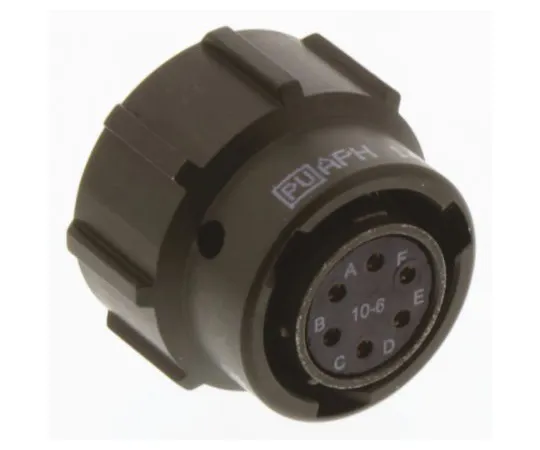 64-1362-34　Amphenol 62GB Series, 6 Way Cable Mount MIL Spec Circular Connector Plug, Socket Contacts,Shell Size 10, Bayonet　62GB-56TG10-06SN(044)
