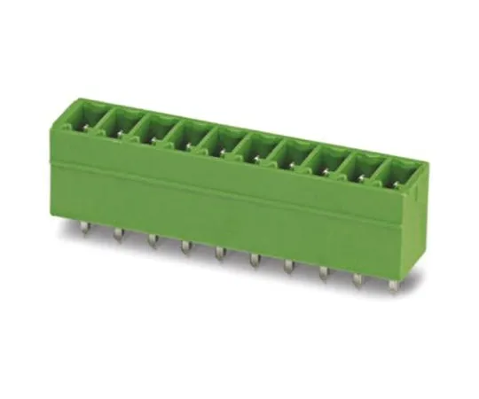 64-1306-06　Phoenix Contact MCV 1.5/10-G-3.5, 10 Way Pluggable Terminal Block　1843680