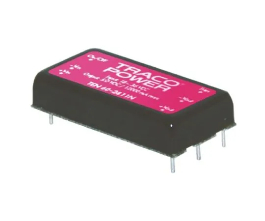 64-0686-97　TRACOPOWER TEN 60N 60W Isolated DC-DC Converter Through Hole, Voltage in 18 → 36 V dc, Voltage out 15V dc　TEN 60-2413N