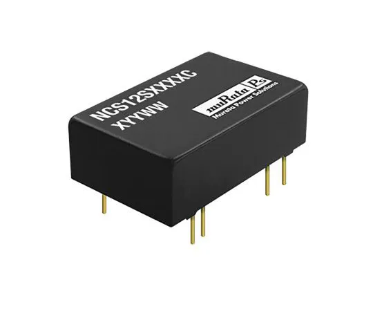 64-1273-12　Murata Power Solutions NCS12 12W Isolated DC-DC Converter Through Hole, Voltage in 9 → 36 V dc, Voltage out 15V　NCS12S1215C